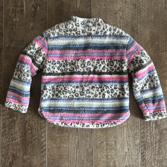 Hurley Fleece size 7-8 Pink, Blue, Gray - Picture 7 of 13